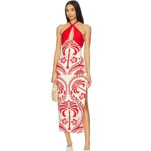 NWT Seven Wonders Island midi dress in Isla print size XS
